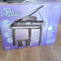 Kids Piano With Stool
