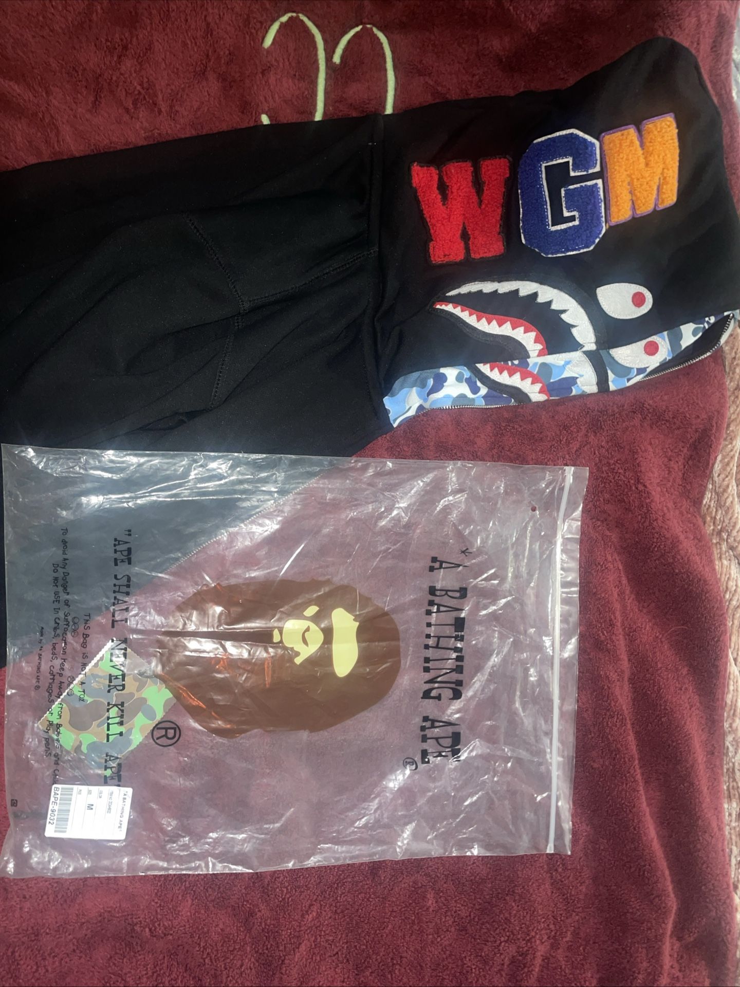 Bape Hoodie Full Zip Up