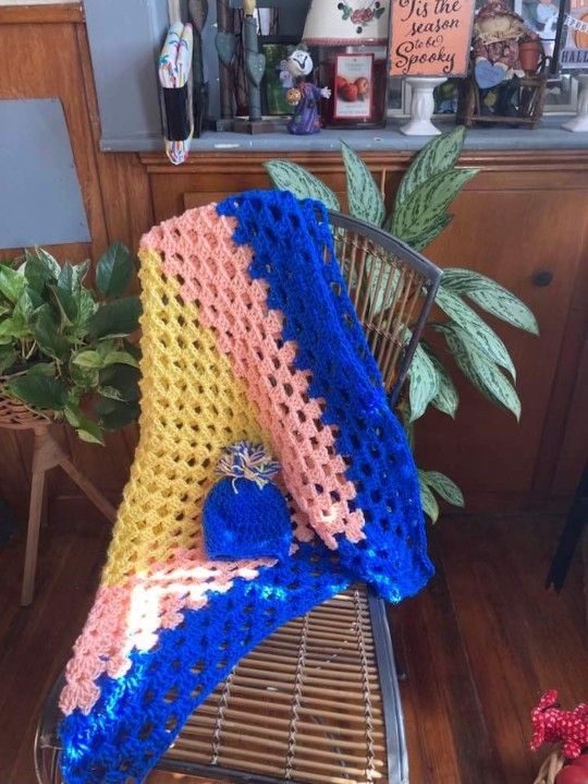 Crocheted Baby Blankets