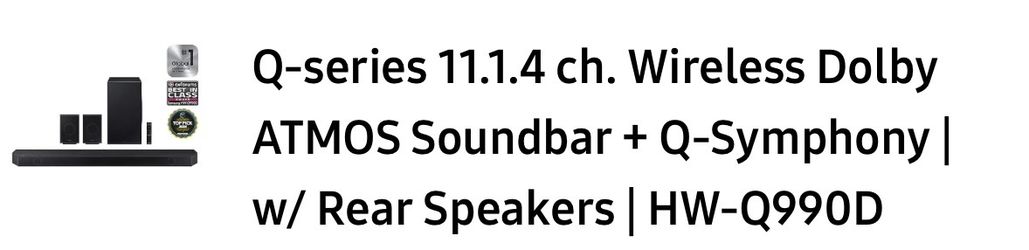 **NEW** Samsung Surround System