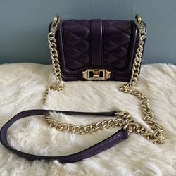 Rebecca Minkoff Love Leather Quilted Crossbody