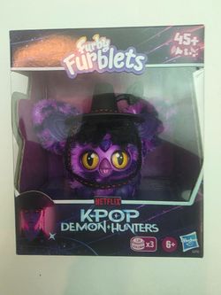 Furby Furblets Netflix K-Pop Demon Hunters Interactive Mini Plush Toy Brand New