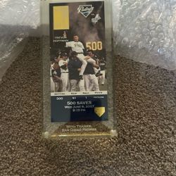 Brand New In The Box And In The Original Package, San Diego Padres Trevor Hoffman Commemorative Ticket 