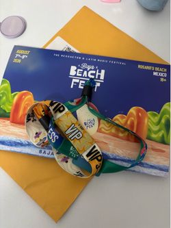2  VIP 3-Day  Baja Beach Tickets