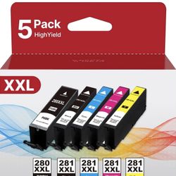 PGI-280XXL CLI-281XXL Ink Cartridges 