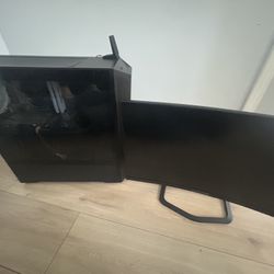 Gaming PC & Gaming Monitor Combo