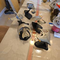 Star Trek Ships From The FRANKLIN MINT