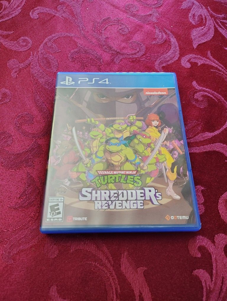 TMNT Shredder's Revenge PS4 Game