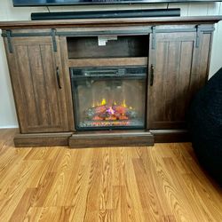 Electrical Fireplace Tv Cabinet 