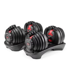 Bowflex Adjustable Dumbbells- Up To 52.2lbs 