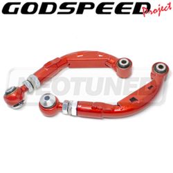 GODSPEED ADJUSTABLE REAR CAMBER ARMS WITH SPHERICAL BEARINGS FOR FORD MUSTANG 15-23 / EDGE 15-20 / LINCOLN MKX 16-20 / CONTINENTAL 17-20 /  NAUTILUS 2