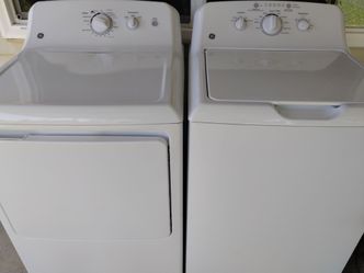 GE Set Washer and Dryer