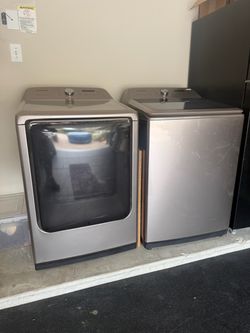 Samsung Washer & Dryer set- Champagne Color