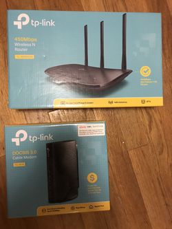 Cable Modem & Wireless Router