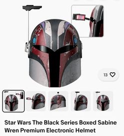 Star Wars Black Series Sabine Wren Premium Helmet