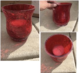 Vases/candle holders