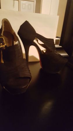 Black heels