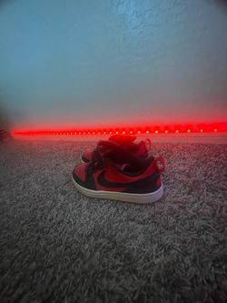 Red Nike shoes