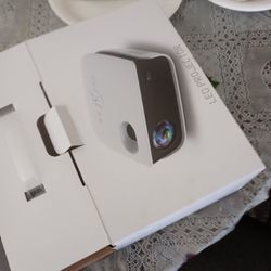 LED Mini Smart Projector ( Phones, Fire stick,Roku,Xbox,PSP,Laptops,Tablets,Etc .)