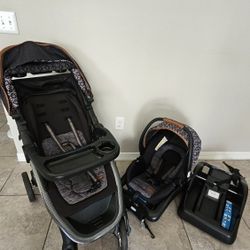 Baby Travel System Car Seat And Stroller 