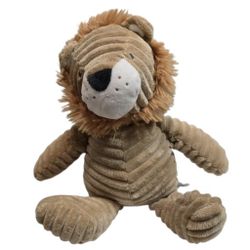 Carter's Just One You Corduroy Ribbed Tan Brown Plush 10" Stuffed Animal Baby