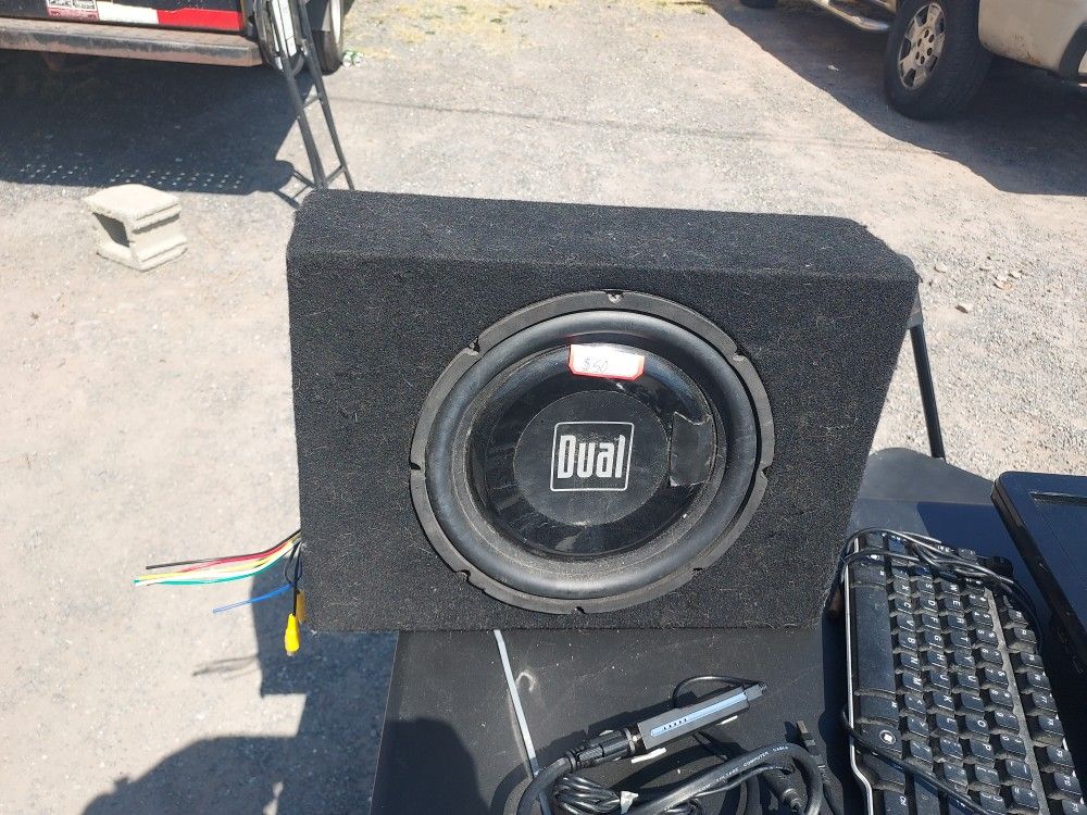 Dual Sub With Built In Amp