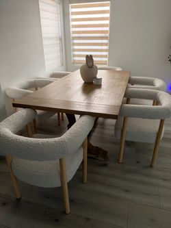 6 Dining chairs