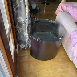 Two Tiered Glass Coffee Table