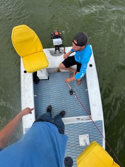 6 x 10 skiff boat has title