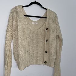 Tank And Cardigan Set 