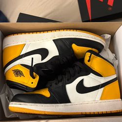 Jordan 1’s Black N Yellow Taxis