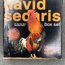 The David Sedaris Box Set CD 14 Disc Set Audiobook