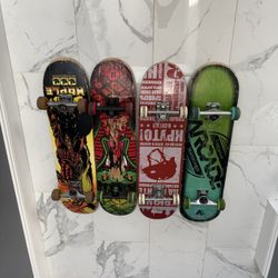 4 Skateboard Lot