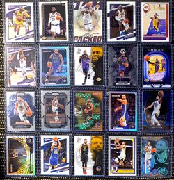 LeBron James & Stephen Curry NBA Card Lot