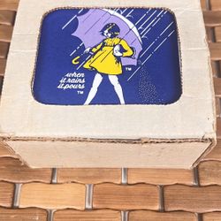 Antique Morton Salt Coasters