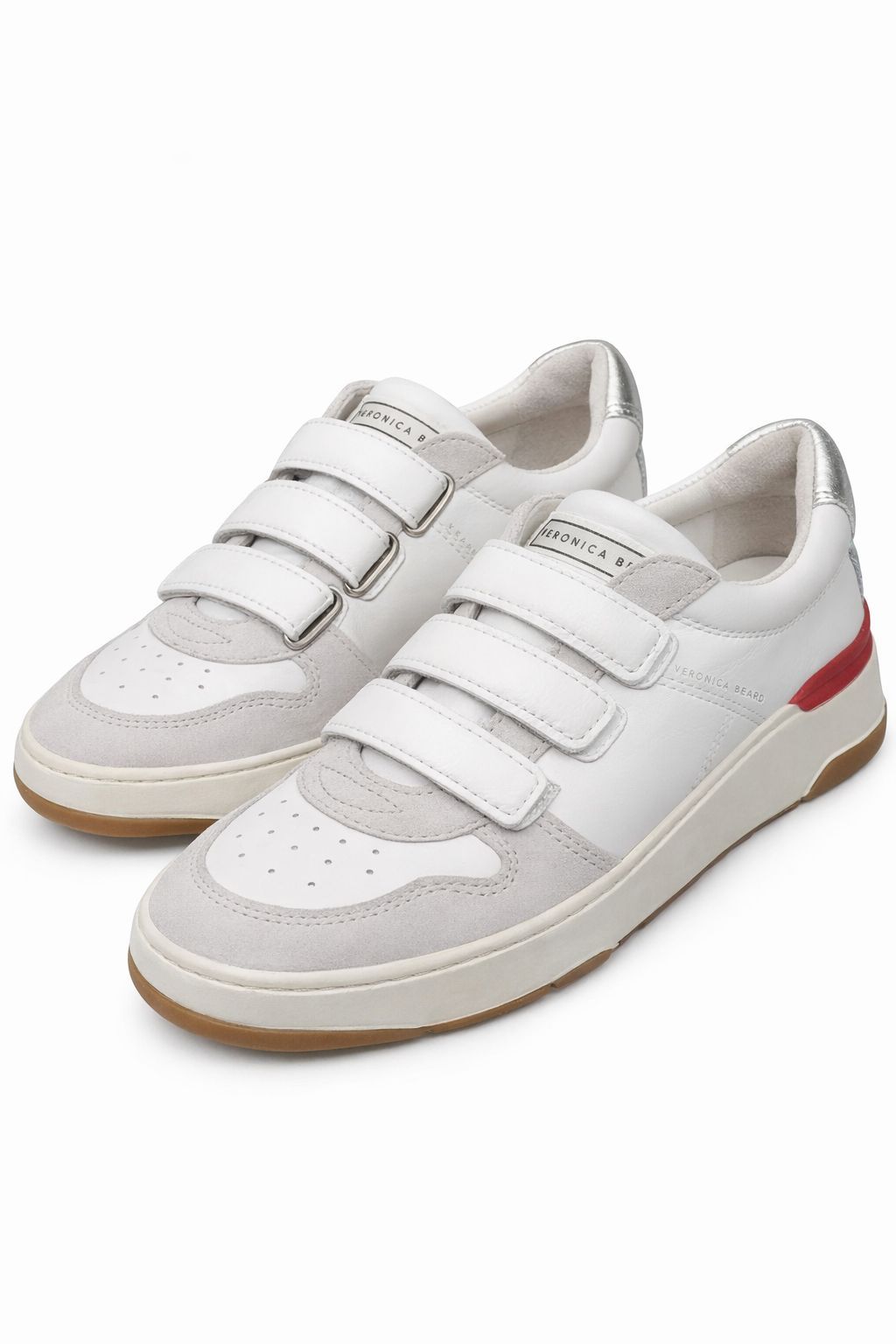 Veronica Beard Designer White Sneakers Women’s Size 8M