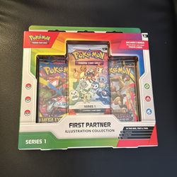 Pokemon First Partner Illustration Collection Box