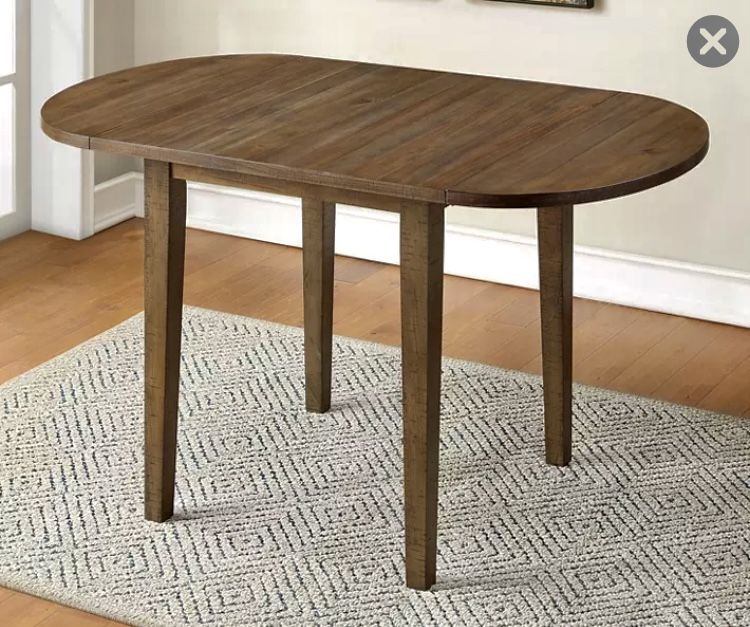 BRAND NEW, just assembled! Heirlooms Drop Leaf Pub-Style Dining Room Table-Counter Height-Broyhill