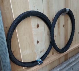 (2) New SUMMIT 26" x 1.95" Premium Mountain / Hybrid Bike Bicycle Tires