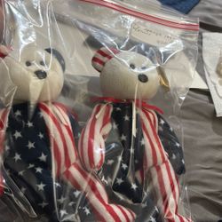 TY Spangle Beanie Baby’s (2) With Errors