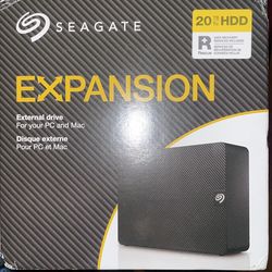seagate Expansion 20TB HARD DRIVE  External drive for pc, mac, xbox, ps5