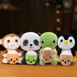 Nibbimals Milk Tea Boba Plushies !