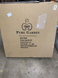 ** Fire pit** - Pure Garden - 34”x34”