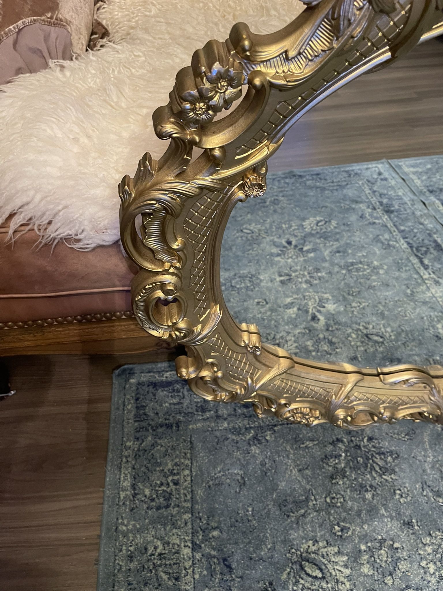 Antique/Vintage Large Gold Mirror