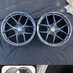 20”” Staggered HRE Wheels