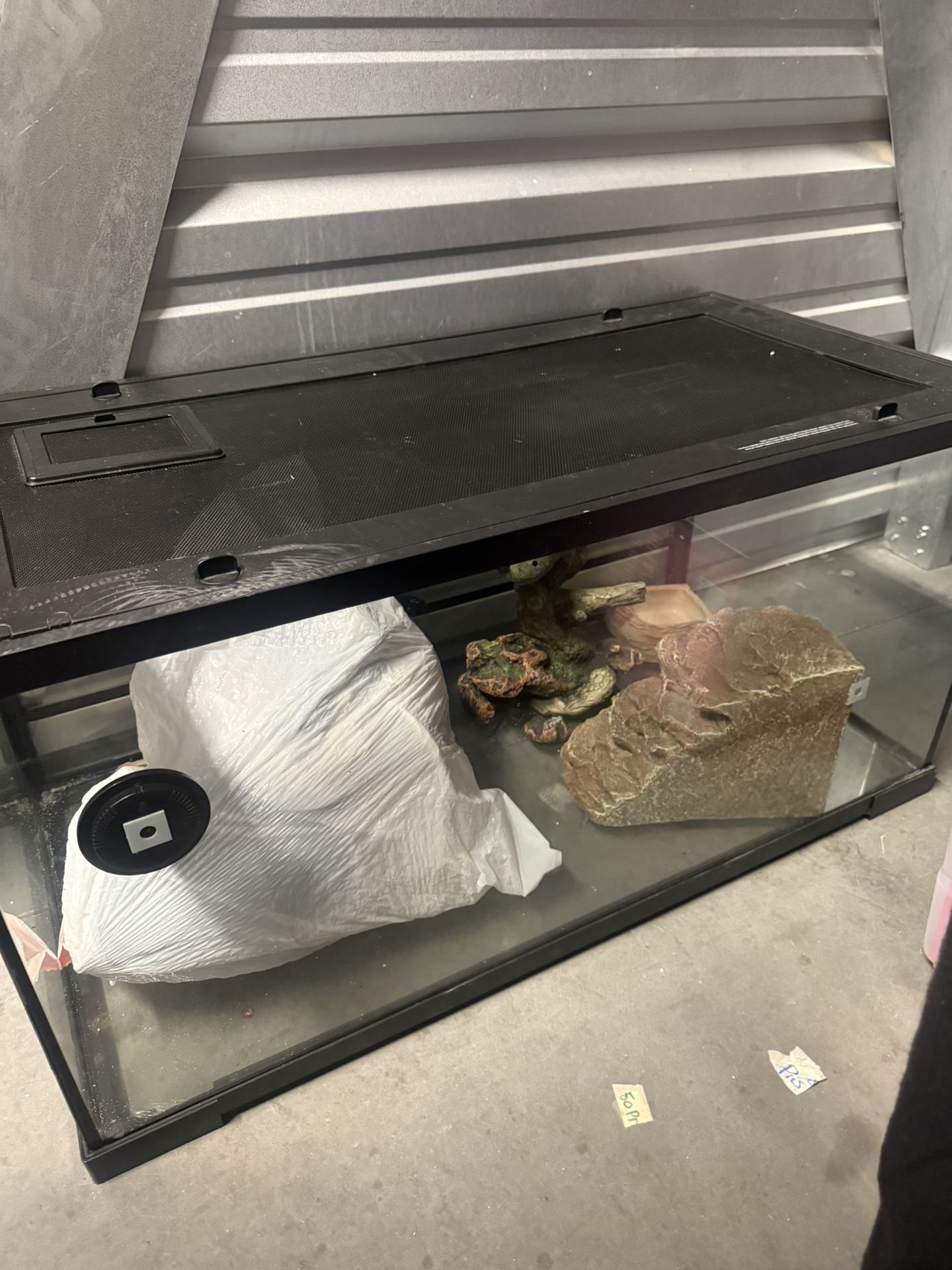 Reptile Glass Tank