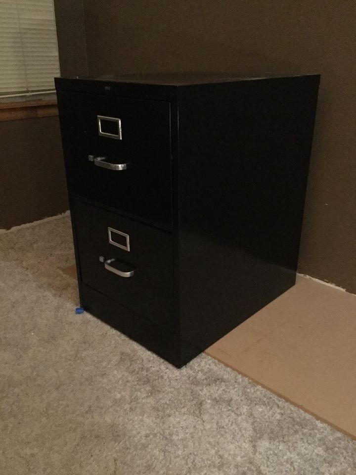 HON 2 Drawer Legal Size Filing Cabinet / Comic Book Storage