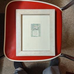 Artwork With A Poem In A Wooden Frame