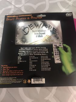 Scary scenes and sounds - Halloween DVD