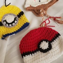 Infant Crochet Hats